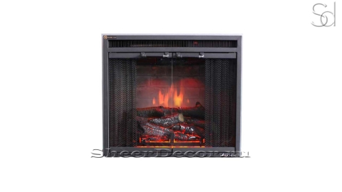 Электротопка для камина RealFlame Leeds 23 DDW Black из сплава металла_1