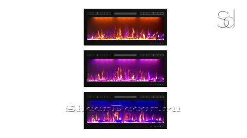 Электротопка для камина Royal Flame Crystal 40 RF Black из сплава металла_2