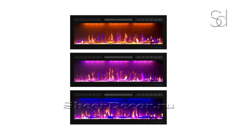 Электротопка для камина Royal Flame Crystal 50 RF Black из сплава металла_2