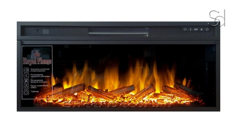 Электротопка Royal Flame Vision 42 LOG LED Black из металла_1