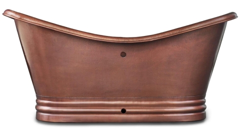 Элитная ванна Sandra M18 из меди Copper 0682006518 производство ИНДОНЕЗИЯ_2