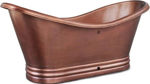 Элитная ванна Sandra M18 из меди Copper 0682006518 производство ИНДОНЕЗИЯ_4