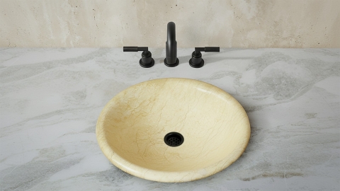 Настольный смеситель для раковины Sentar с матовой фактурой из латуни сорта Black Brass ИНДИЯ 933401001_7