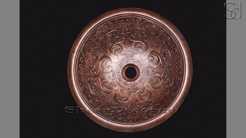Кованая раковина Sfera M50 из бронзы Bronze ИНДОНЕЗИЯ 0013004150 для ванной_1