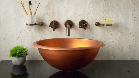 Раковина Sfera M79 из медного  Copper ИНДОНЕЗИЯ 0012002179 для ванной_3