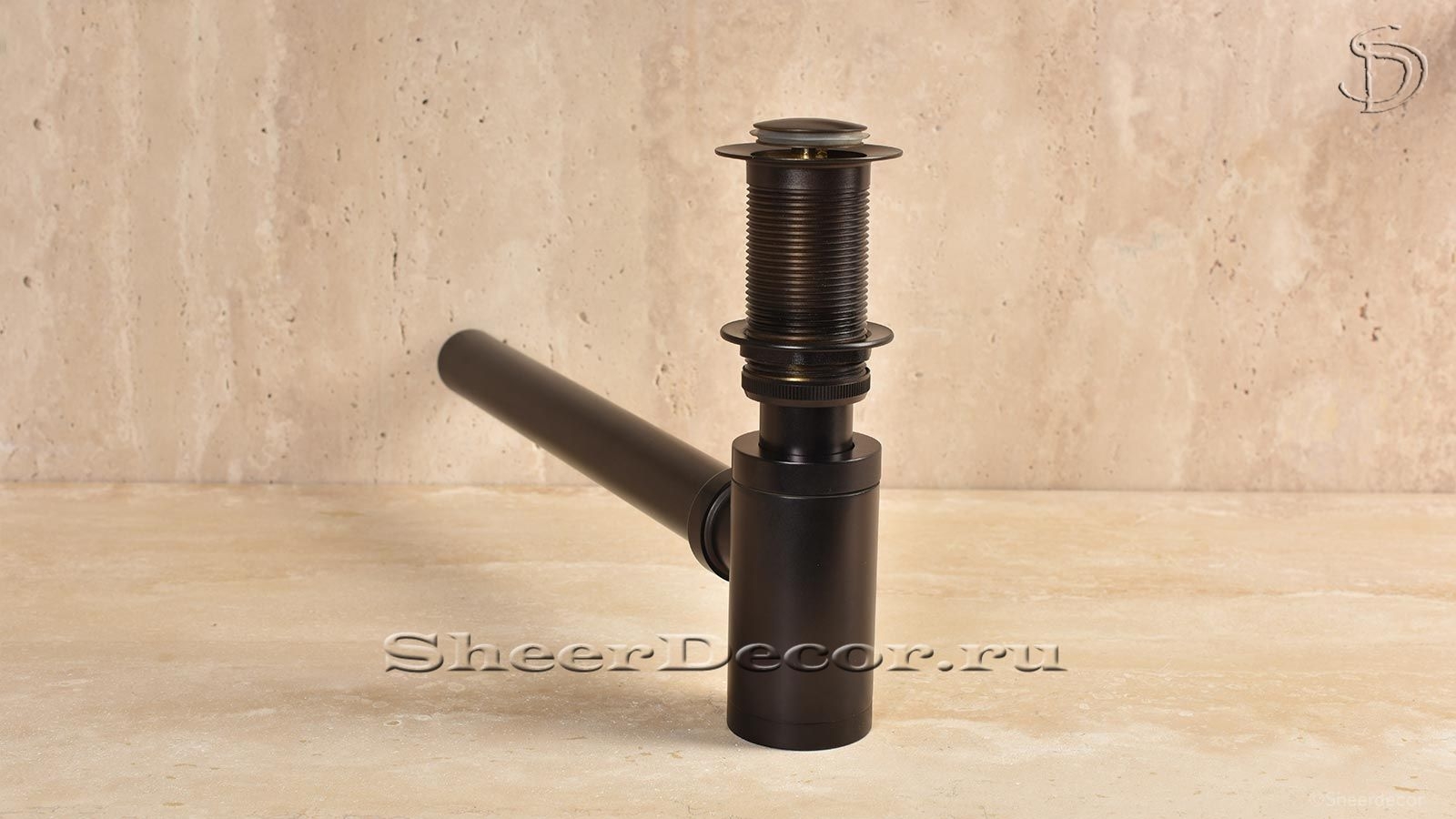 Сифон Siris из металлизированной латуни Black Brass с крашеной фактурой Paint_1600_pixels_1 Латунный сифон Siris из черного металлов Black Brass_1600_pixels_1