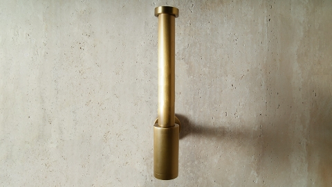 сифон Siris из латуни бронзового цвета Brass с брашированной фактурой 652400161_2