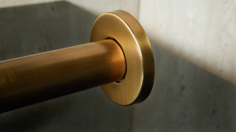 сифон Siris из латуни бронзового цвета Brass с брашированной фактурой 652400161_4