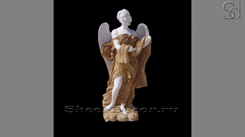 Мраморная скульптура Sofia Angelo из камня Kanfanar_1