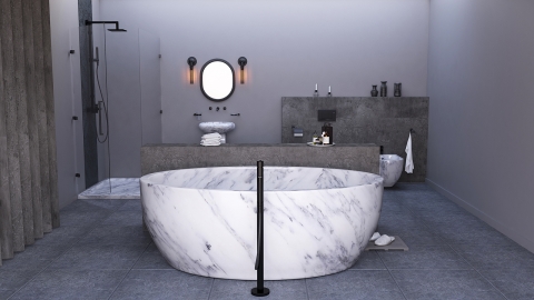 Каменная ванна Tala из белого мрамора Bianco Carrara 071005151_1