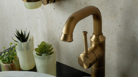 смеситель для раковины Till из латуни сорта Brass Brushed ИНДИЯ 672353101_5