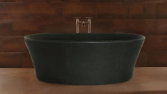 Гранитная ванна Tramonto из черного камня Carbon 732008051_1