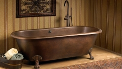 Элитная ванна Sandra M5 из меди Copper 068200855 производство ИНДОНЕЗИЯ_1