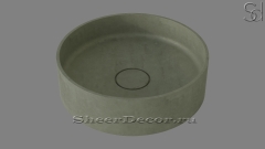 Зеленая раковина Kale из архитектурного архитектурного Concrete Green РОССИЯ 019762911 для ванной комнаты_1