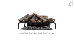 Электротопка для камина Dimplex Silverton Black из сплава металла_1