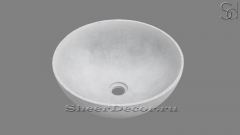 Накладная раковина Sfera M55 из серого бетона Grey C6 РОССИЯ 0013449155 для ванной комнаты_1