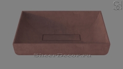 Красная раковина Trier из архитектурного архитектурного Concrete Red РОССИЯ 024763911 для ванной комнаты_1