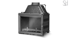 Топка для камина дровяная Kawmet W17 16 kW Gray из чугуна _1