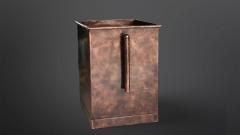 Элитная ванна Cubo из меди Copper 026200451 производство ИНДОНЕЗИЯ_6