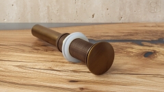 Врезной донный слив Drain PL из бронзы, с античной фактурой, из латуни Brass 043400421_13