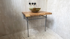 Кованая подставка под раковину Sosten из дерева ELM 5 945366121_1