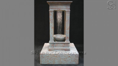 Мраморный фонтан серого цвета Selma из камня сорта Fior Resco 636060441_1