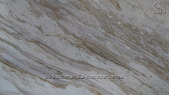 Мраморная плитка и слэбы из натурального мрамора Volocas Extra белого цвета_1