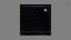 Оригинальный мраморный поддон для душа Ritter Standart из черного камня Nero Marquina 054018161_1