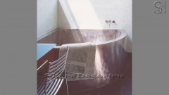 Дизайнерская ванна Amala из бронзы Chrome Bronze227303651 производство ИНДОНЕЗИЯ_2