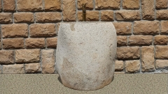 Мойка в ванную Piedra M558 из речного камня  Blanca ИНДОНЕЗИЯ 00508411558_1