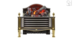 Электротопка Dimplex Rothesay Golden Brass из металла_1