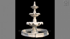Мраморный фонтан белого цвета Agnet Pieghevole из камня сорта Bianco Extra 2101111417_1