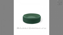 Накладная раковина Kale M16 из зеленого бетона Concrete Green РОССИЯ 0197621116 для ванной комнаты_1