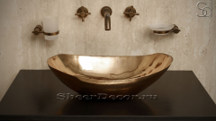 Кованая раковина Femi из бронзы Bronze ИНДОНЕЗИЯ 302300111 для ванной_1