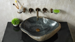 Мойка в ванную Piedra M513 из речного камня  Gris ИНДОНЕЗИЯ 00504511513_3