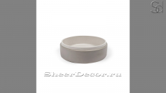 Накладная раковина Kale M16 из белого бетона Concrete White РОССИЯ 0193471116 для ванной комнаты_1