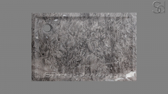 Каменный поддон в душ Strack Standart из серого мрамора Overlord Flower 055019161_1