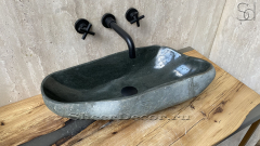 Раковина для ванной Piedra M276 из речного камня  Gris ИНДОНЕЗИЯ 00504511276_1