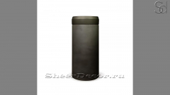 Напольная раковина на пьедестале Jenna M9 из черного бетона Concrete Black РОССИЯ 126400179 для ванной комнаты_1