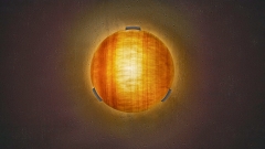 Настенный светильник бра Frisbee WS Chrome из камня оникса Honey Onyx_3