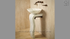 Мраморный пьедестал – ножка для раковины Vita из камня Clouds 697010121_2