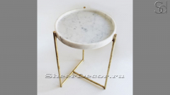 Мраморный стол Nazario из камня Bianco Carrara_1