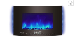 Электротопка для камина Royal Flame Space M2 Black из сплава металла_1