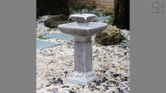 Каменный питьевой фонтанчик Merche из белого гранита Blacksnow 082006551_1