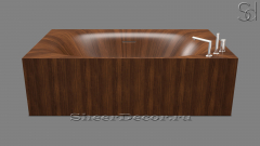 Оригинальная ванна Gori M2 из натурального дерева Nussbaum 323434152 коричневого цвета_1