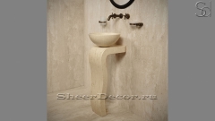 Мраморный пьедестал – ножка для раковины Vita из камня Silvia Oro 697029121_1