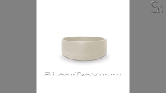 Накладная раковина Bull из бежевого бетона Concrete Beige РОССИЯ 039847011 для ванной комнаты_1