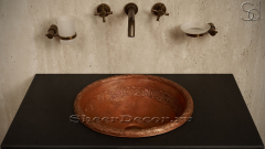 Кованая раковина Genta из бронзы Bronze ИНДОНЕЗИЯ 316300911 для ванной_1