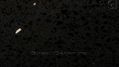 Кварцевая плитка и слэбы из черного кварцевого агломерата Blackgrainyquartz 688_1