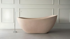 Каменная ванна Perla из бежевого мрамора Galala Beige 030094051_1